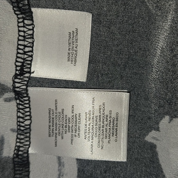 Anne Klein Pop-Over Dress Black Size 12 - Picture 6 of 7